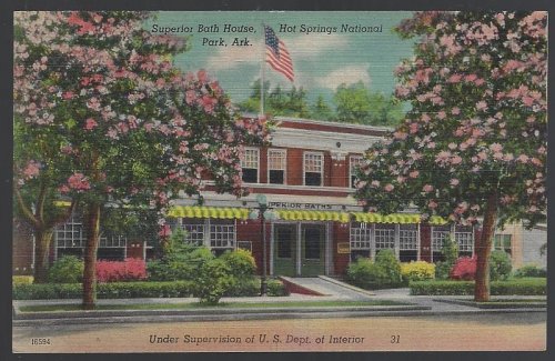SUPERIOR BATH HOUSE, HOT SPRINGS, ARKANSAS