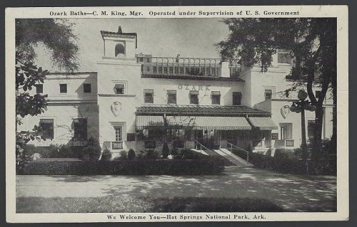 OZARK BATHS, HOT SPRINGS, ARKANSAS