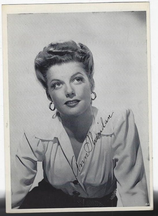 PHOTOGRAPH OF ANN SHERIDAN