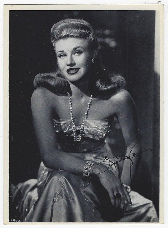 PHOTOGRAPH OF GINGER ROGERS