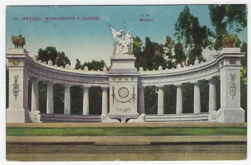 MONUMENTO A JUAREZ, MEXICO CITY, MEXICO