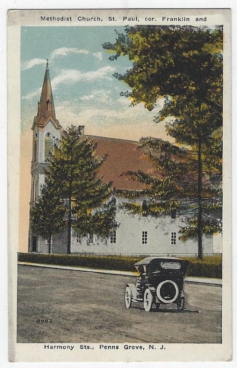 METHODIST CHURCH, ST. PAUL, PENNS GROVE, NEW JERSEY