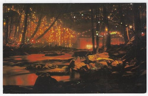 CHRISTMAS LIGHTS AT LUDLOW FALLS, OHIO