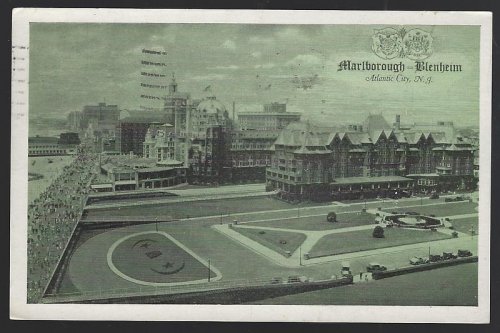 MARLBOROUGH BLENHEIM HOTEL, ATLANTIC CITY, NEW JERSEY
