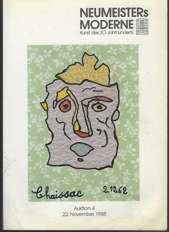 NEUMEISTERS MODERNE Auktion 4 22. November 1988