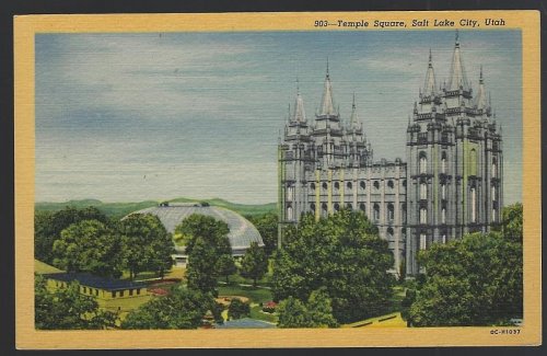 TEMPLE SQUARE, SALT LAKE CITY, UTAH