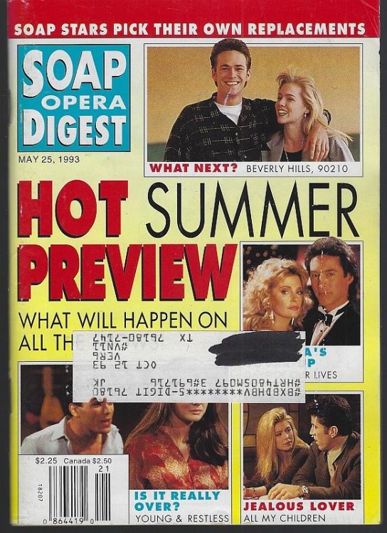 SOAP OPERA DIGEST MAY 25, 1993