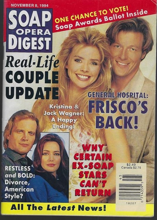 SOAP OPERA DIGEST NOVEMBER 8, 1994