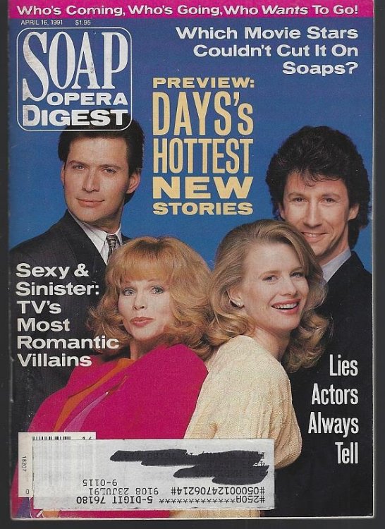 SOAP OPERA DIGEST APRIL 16, 1991