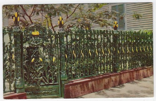 CORNSTALK FENCE NEW ORLEANS, LOUISIANA
