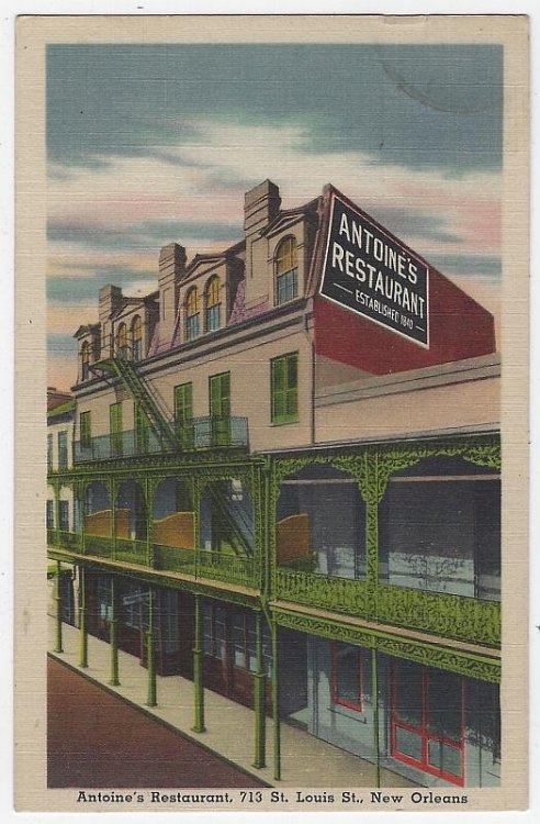 ANTOINE'S RESTAURANT, NEW ORLEANS, LOUISIANA