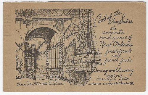 CHARM GATE, THE COURT OF TWO SISTERS RESTAURANT, NEW ORLEANS, LOUISIANA