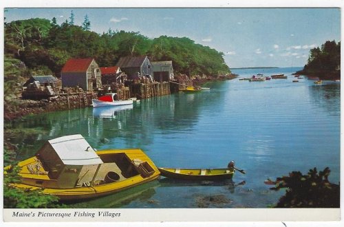 MAINE'S PICTURESQUE FISHING VILLAGES