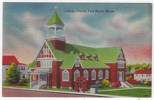 CATHOLIC CHURCH, YORK BEACH, MAINE