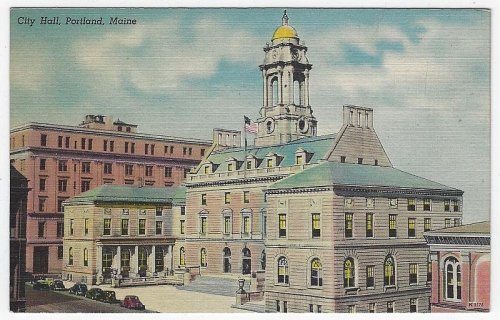CITY HALL, PORTLAND, MAINE