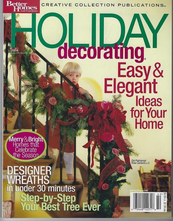 HOLIDAY DECORATING MAGAZINE 2004