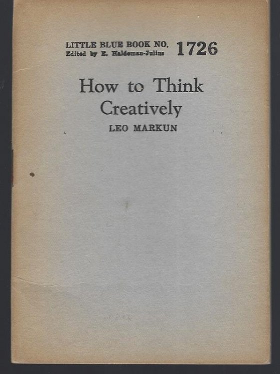 HOW TO THINK CREATIVELY
