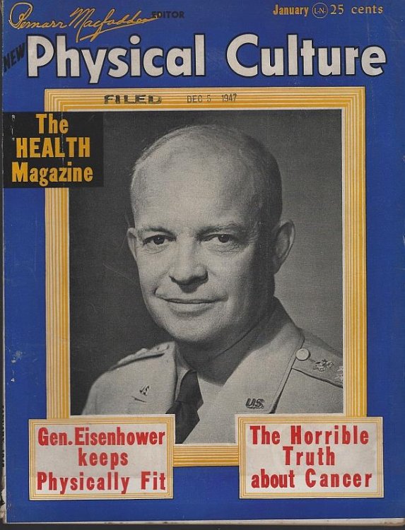 NEW PHYSICAL CULTURE MAGAZINE JANUARY 1948 The Health Magazine