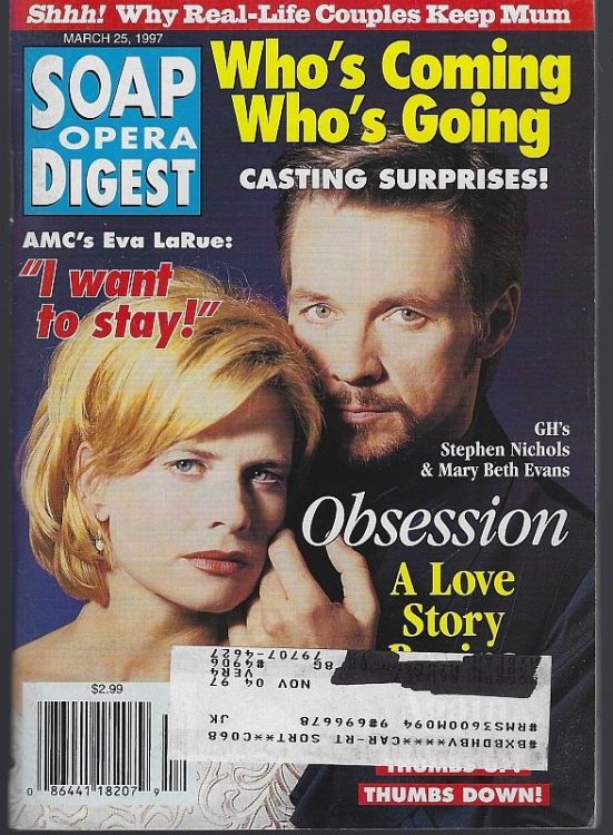 SOAP OPERA DIGEST MARCH 25, 1997