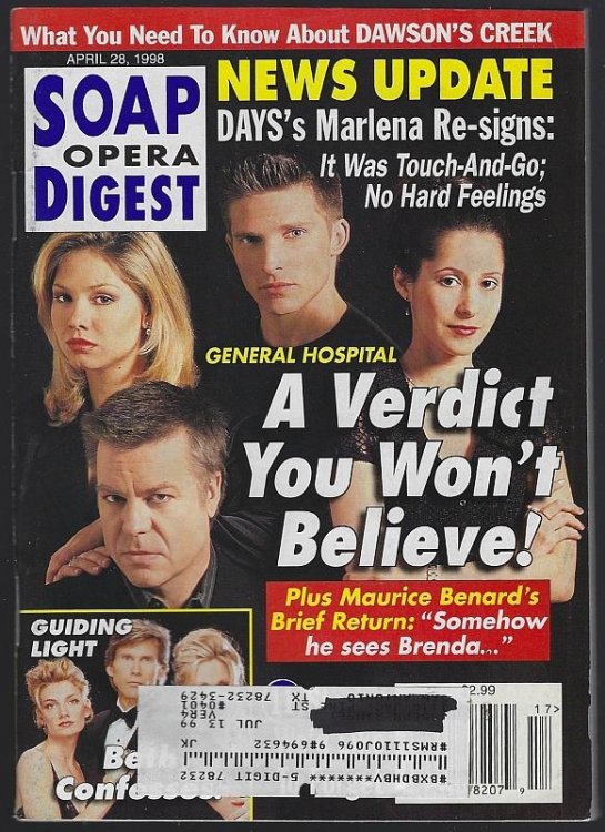SOAP OPERA DIGEST APRIL 28, 1998