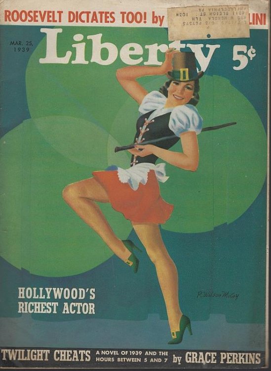 LIBERTY MAGAZINE MARCH 25, 1939 For Liberals with Common Sense