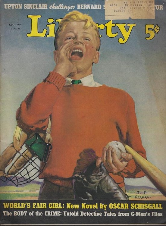 LIBERTY MAGAZINE APRIL 22, 1939 For Liberals with Common Sense