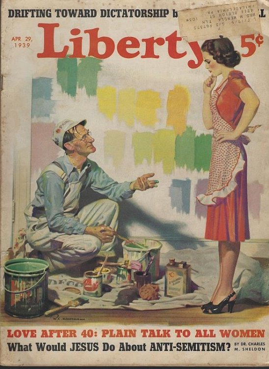 LIBERTY MAGAZINE APRIL 29, 1939 For Liberals with Common Sense