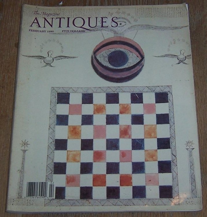 ANTIQUES MAGAZINE FEBRUARY 1990