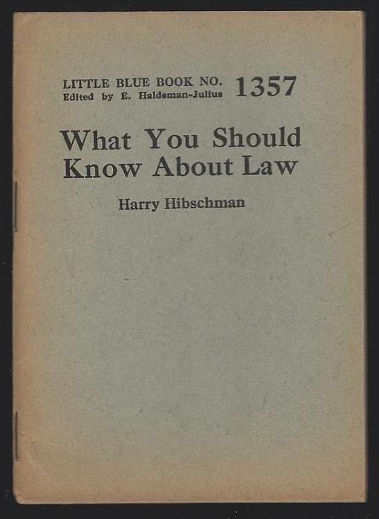 WHAT YOU SHOULD KNOW ABOUT LAW