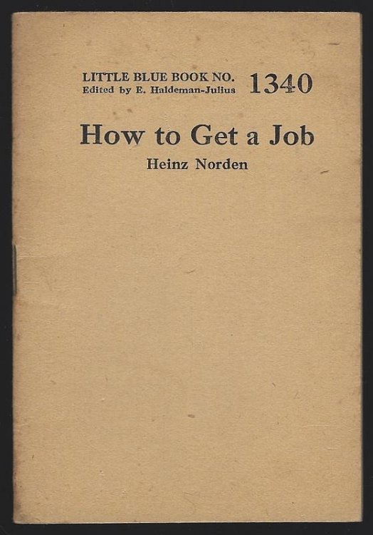 HOW TO GET A JOB