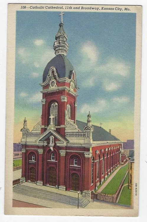 CATHOLIC CATHEDRAL 11TH AND BROADWAY, KANSAS CITY, MISSOURI