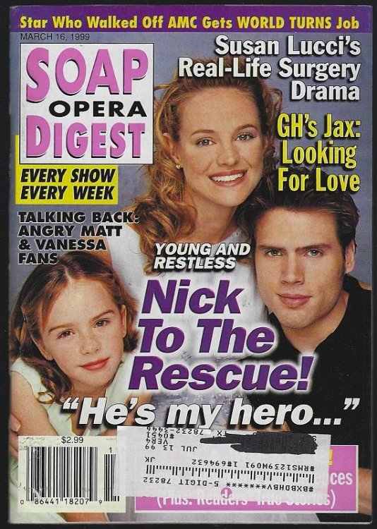 SOAP OPERA DIGEST MARCH 16, 1999