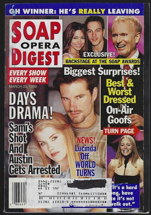 SOAP OPERA DIGEST MARCH 23, 1999
