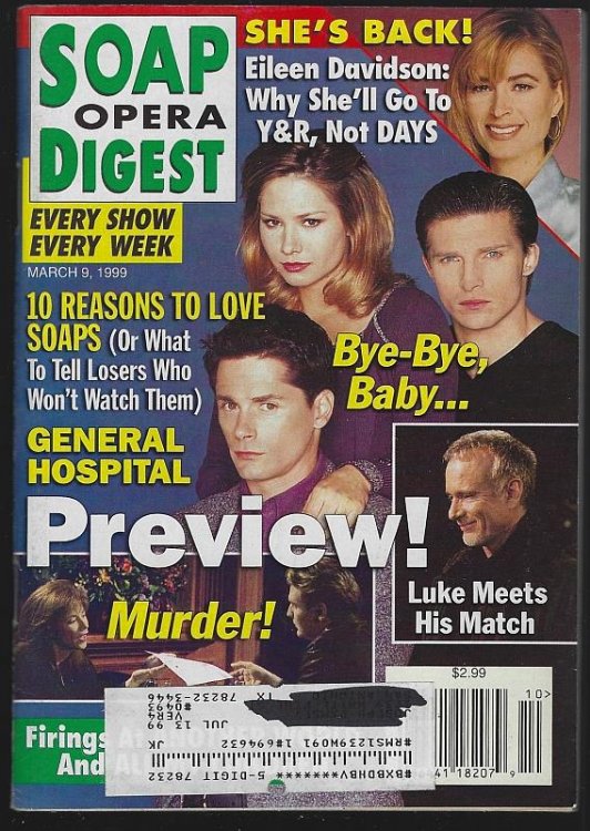 SOAP OPERA DIGEST MARCH 9, 1999