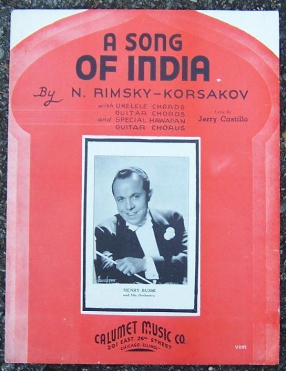 SONG OF INDIA