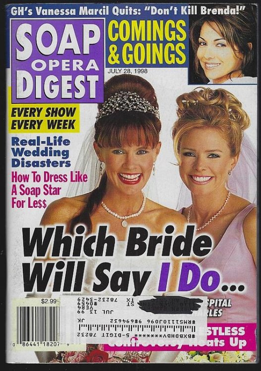 Image for SOAP OPERA DIGEST JULY 28, 1998 SOAP OPERA DIGEST JULY 28, 1998
