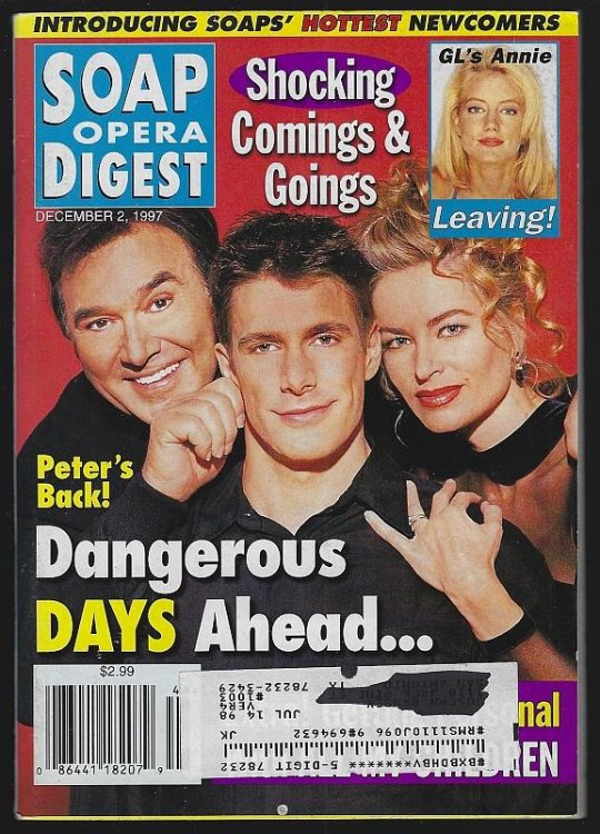 Image for SOAP OPERA DIGEST DECEMBER 2, 1997 SOAP OPERA DIGEST DECEMBER 2, 1997