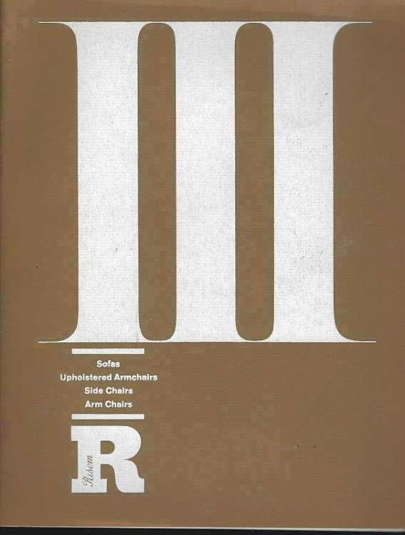 JENS RISOM FURNITURE CATALOG III Sofas, Upholstered Armchairs, Side Chairs and Arm Chairs