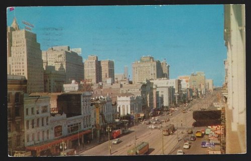 CANAL STREET AND SKYLINE NEW ORLEANS, LOUISIANA