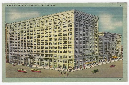 MARSHALL FIELD & CO RETAIL STORE, CHICAGO, ILLINOIS