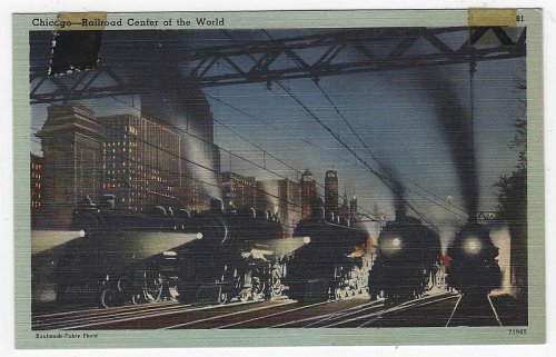 RAILROAD CENTER OF THE WORLD, CHICAGO, ILLINOIS