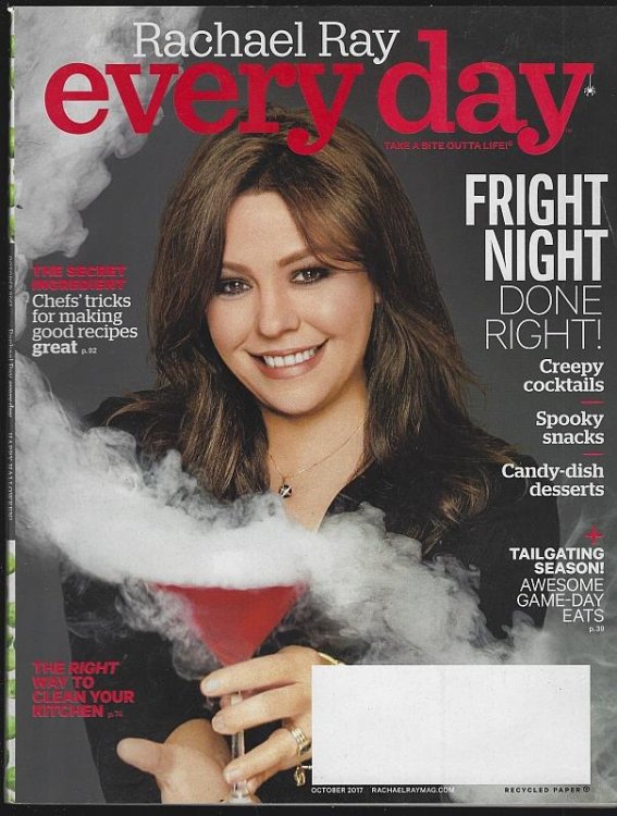 EVERYDAY WITH RACHAEL RAY MAGAZINE OCTOBER 2017