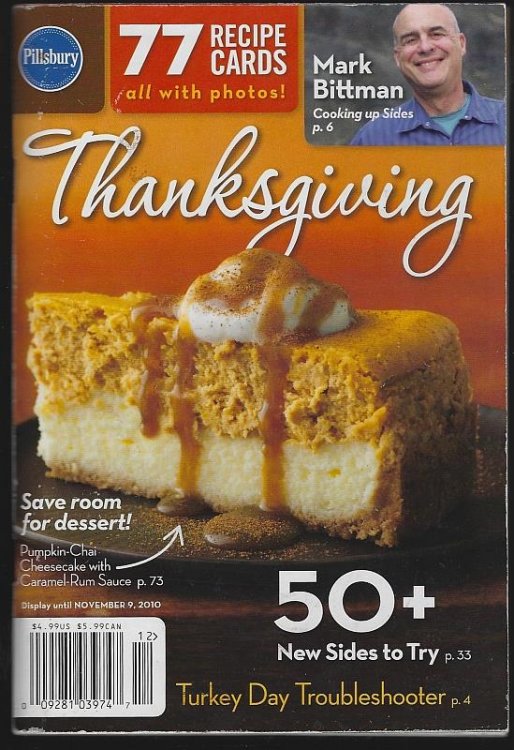 THANKSGIVING 77 Recipe Cards