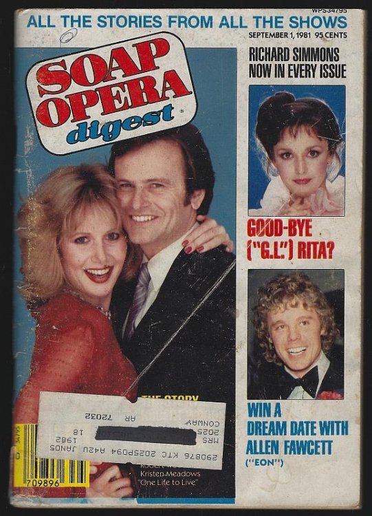 SOAP OPERA DIGEST SEPTEMBER 1, 1981