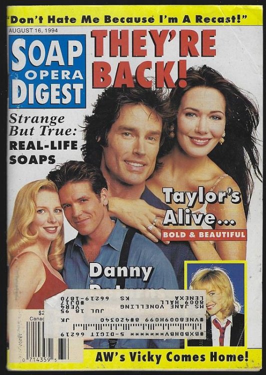 SOAP OPERA DIGEST AUGUST 16, 1994