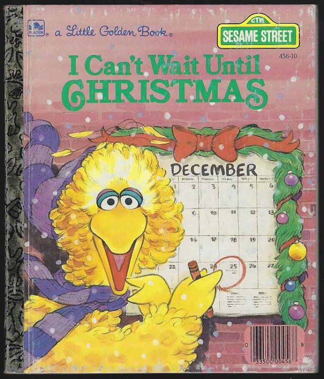 I CAN'T WAIT UNTIL CHRISTMAS Featuring Jim Henson's Sesame Street Muppets