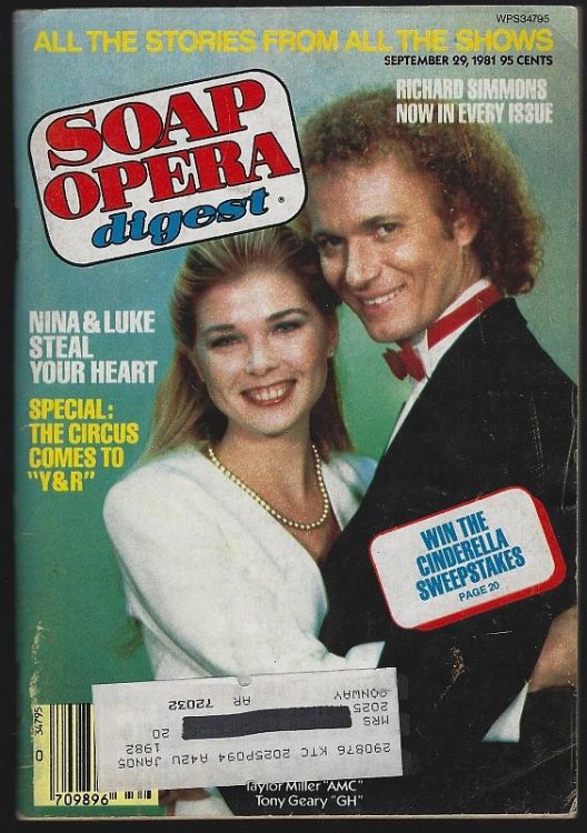 SOAP OPERA DIGEST SEPTEMBER 29, 1981
