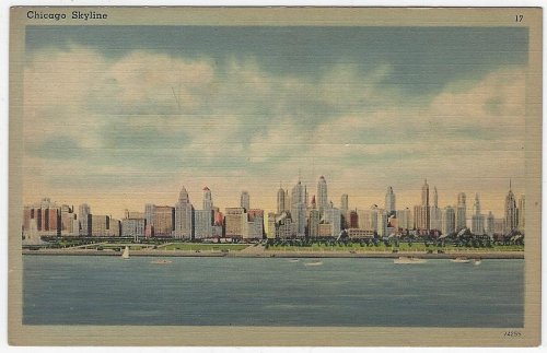 CHICAGO SKYLINE, CHICAGO, ILLINOIS