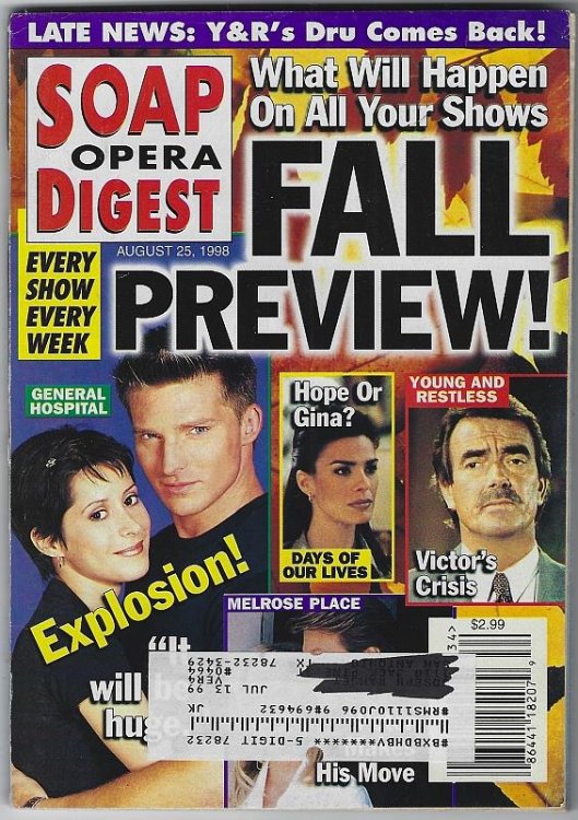 SOAP OPERA DIGEST AUGUST 25, 1998