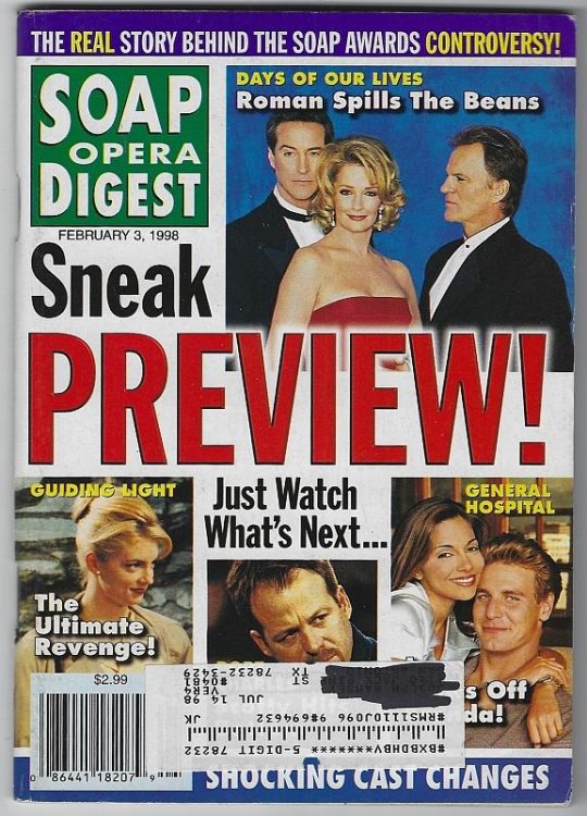 SOAP OPERA DIGEST FEBRUARY 3, 1998